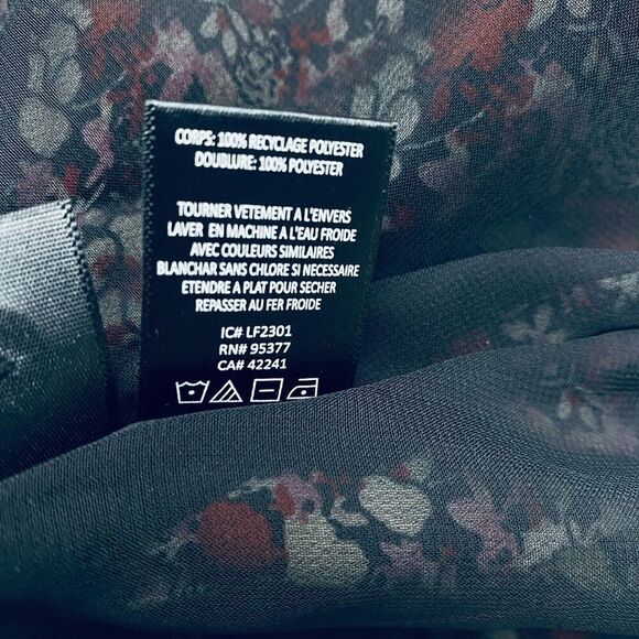 SANCTUARY Women's Floral Multicolor Midi Blouson Dress Knee Length Size 2XL - Picture 7 of 13